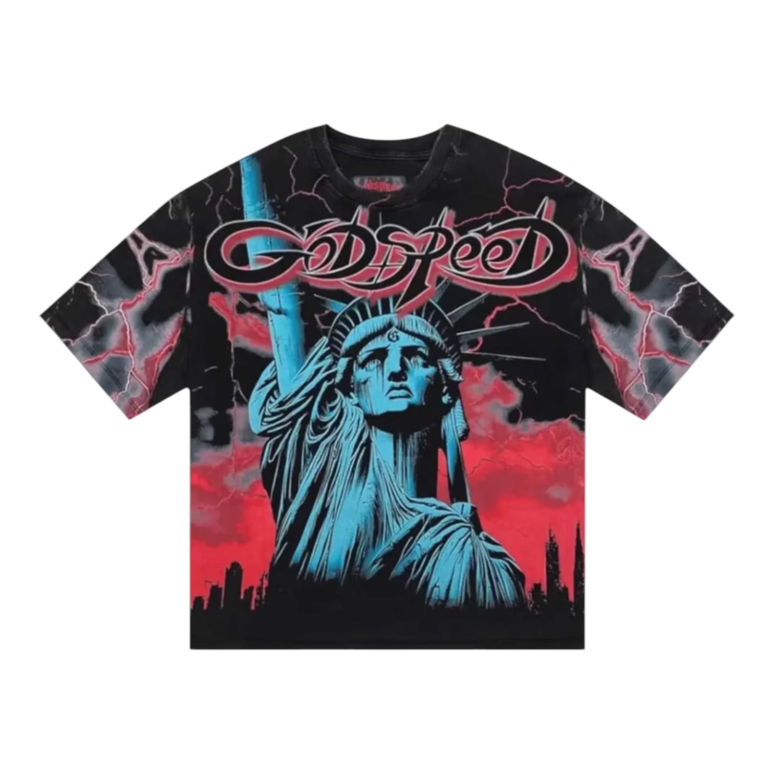 Godspeed Voltage Tee Red/Black