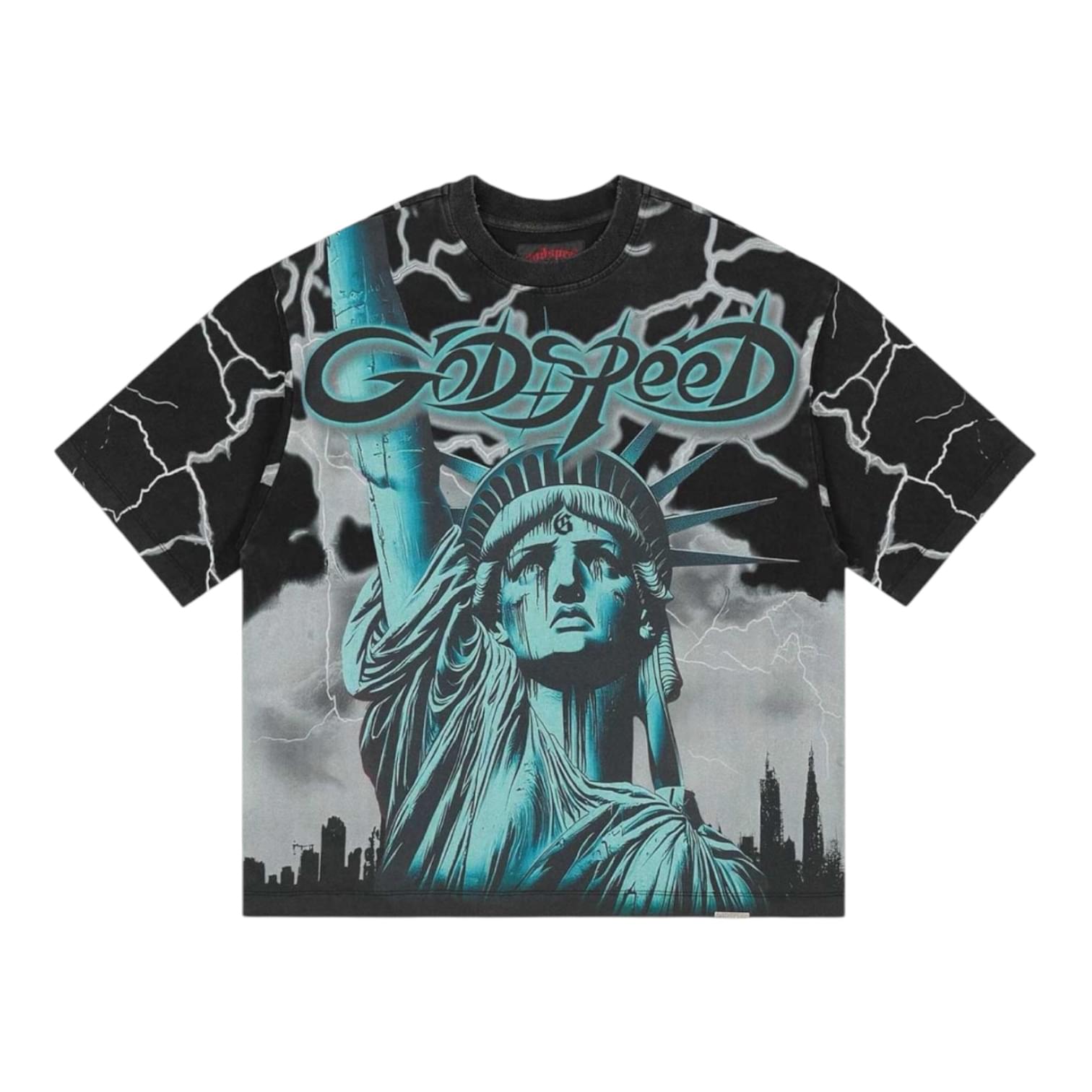 Godspeed Voltage Tee Black/Wolf Grey